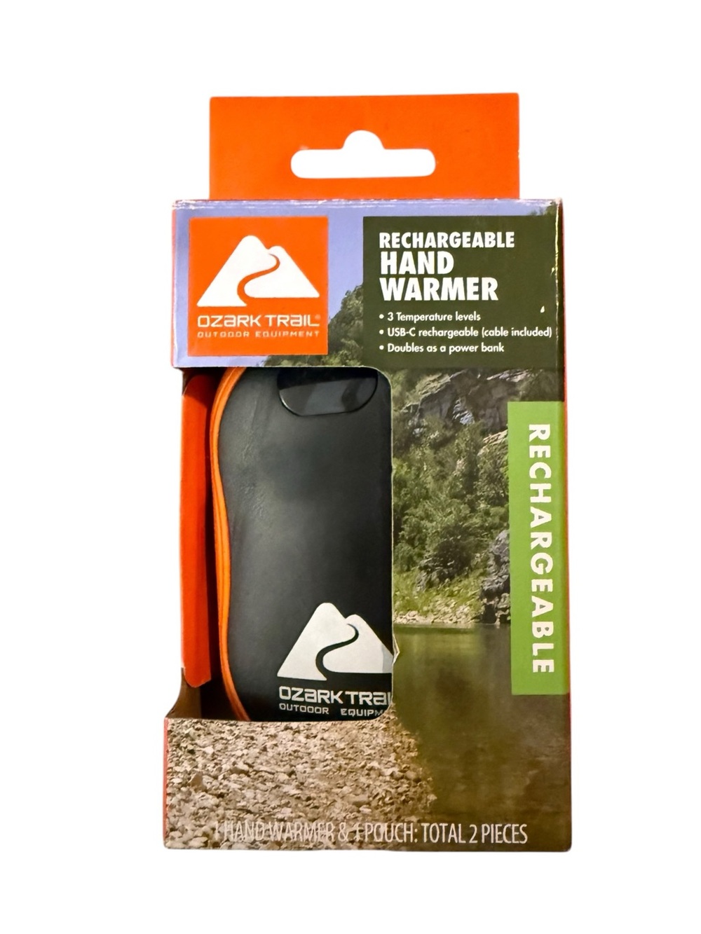 Ozark Trail Rechargable Hand Warmer NWT